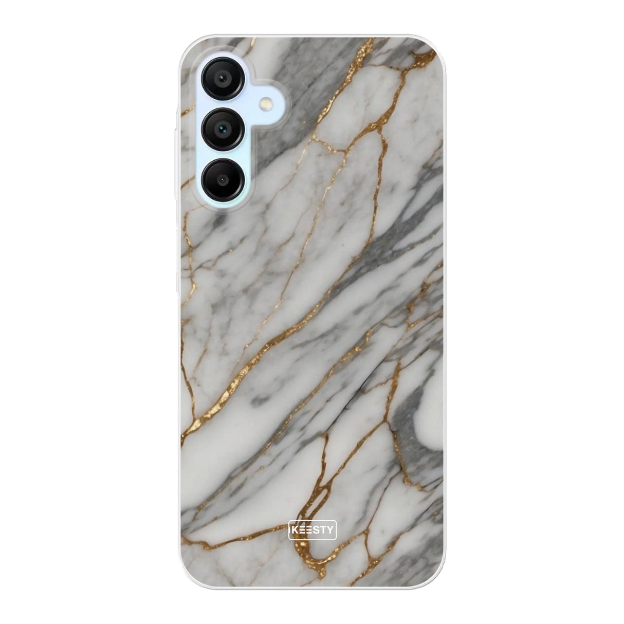  Telefoonhoesje ontwerpen Marble Black 