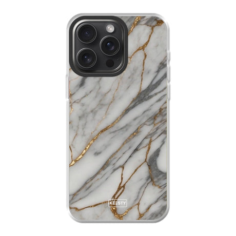  Telefoonhoesje ontwerpen met MagSafe Marble Black Apple iPhone 14 Pro Max