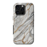  Telefoonhoesje ontwerpen met MagSafe Tough Marble Black Apple iPhone 13 Pro Max