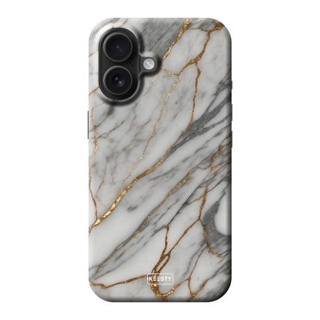  Telefoonhoesje ontwerpen met Tough Marble Black Samsung Galaxy A26