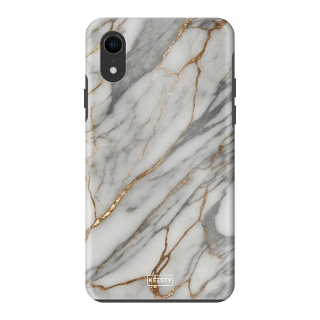  Telefoonhoesje ontwerpen met Tough Marble Black Apple iPhone 17 Pro Max