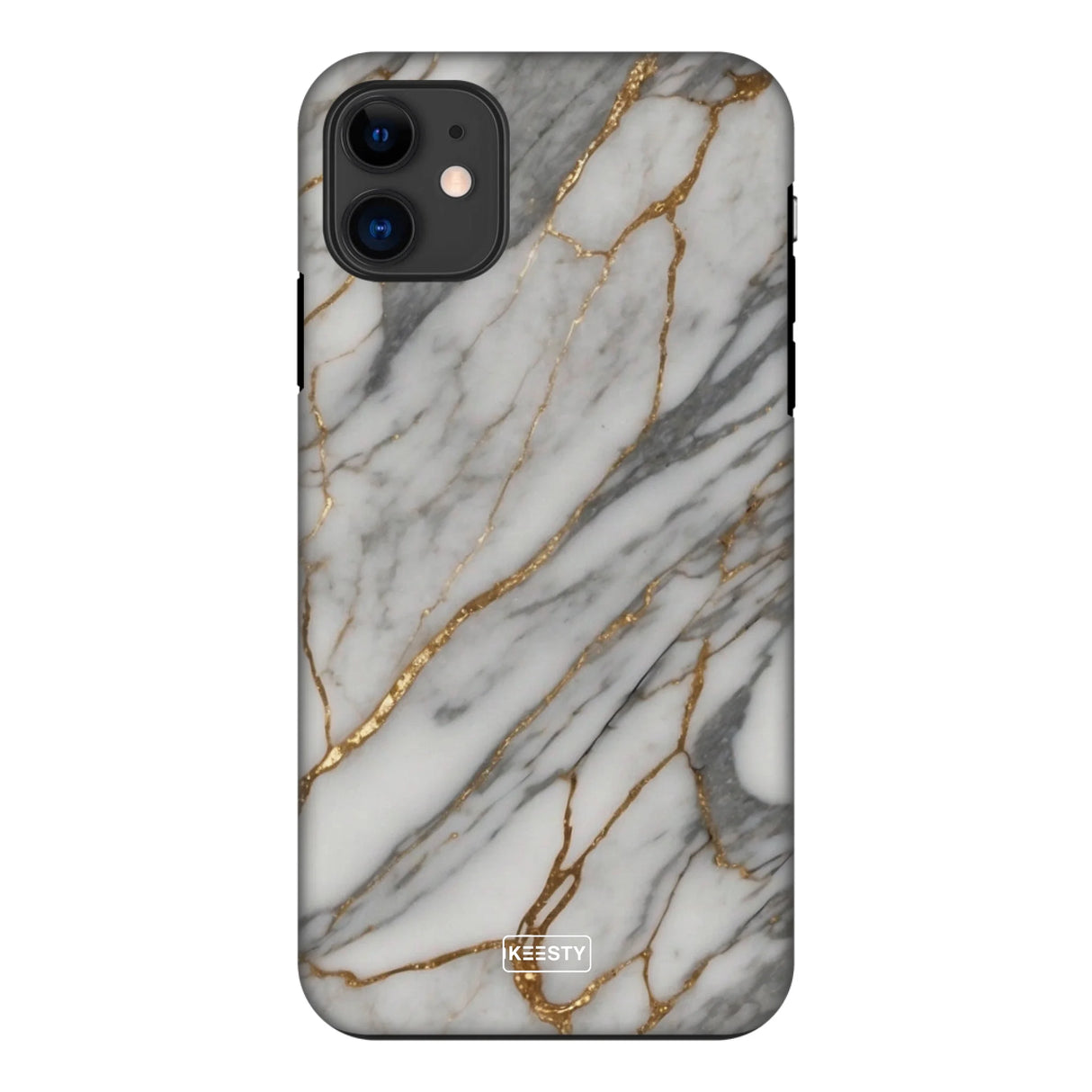  Telefoonhoesje ontwerpen met Tough Marble Black 