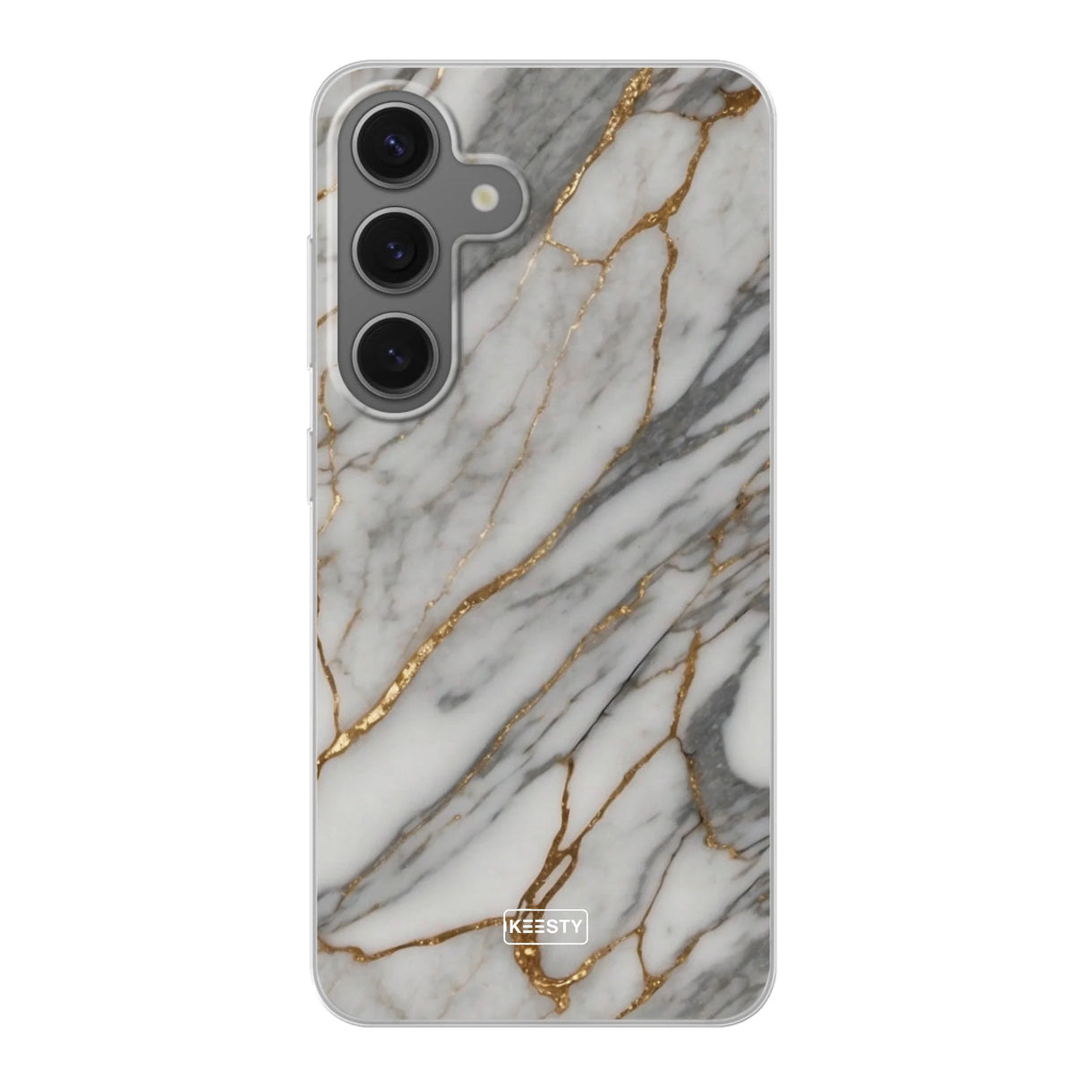 Telefoonhoesje Maken - Marble Green - Soft Case
