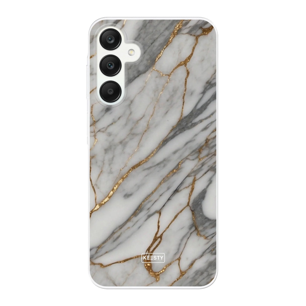 Telefoonhoesje Maken - Marble Green - Soft Case