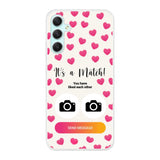 Telefoonhoesje Met Foto - It's a match - Soft hoesje