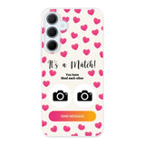 Telefoonhoesje Met Foto - It's a match - Soft hoesje