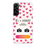 Telefoonhoesje Met Foto - It's a match - Soft hoesje