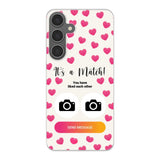 Telefoonhoesje Met Foto - It's a match - Soft hoesje