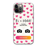 Telefoonhoesje Met Foto - It's a match - Soft hoesje