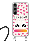 Telefoonhoesje Met Foto - It's a match - Hoesje met koord