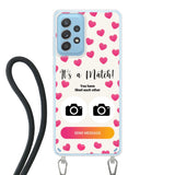 Telefoonhoesje Met Foto - It's a match - Hoesje met koord