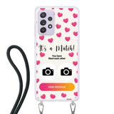 Telefoonhoesje Met Foto - It's a match - Hoesje met koord