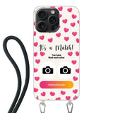 Telefoonhoesje Met Foto - It's a match - Hoesje met koord
