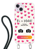 Telefoonhoesje Met Foto - It's a match - Hoesje met koord