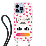 Telefoonhoesje Met Foto - It's a match - Hoesje met koord