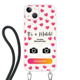 Telefoonhoesje Met Foto - It's a match - Hoesje met koord