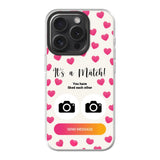 Telefoonhoesje Met Foto - It's a match - MagSafe hoesje