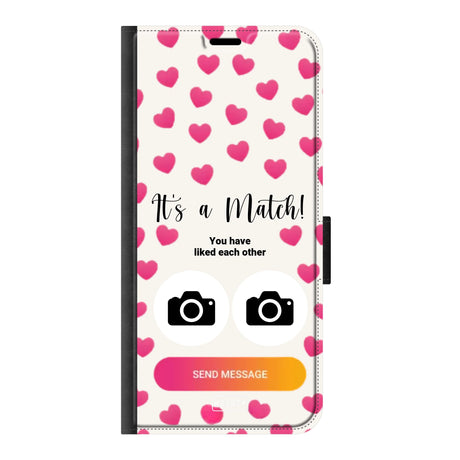 Telefoonhoesje Met Foto - It's a match - Portemonnee hoesje