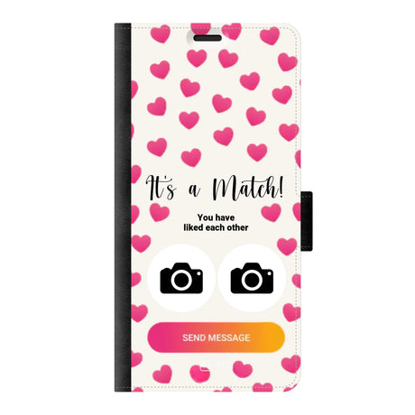 Telefoonhoesje Met Foto - It's a match - Portemonnee hoesje