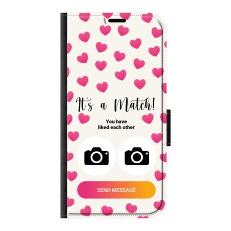 Telefoonhoesje Met Foto - It's a match - Portemonnee hoesje