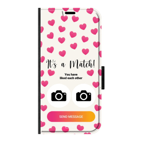 Telefoonhoesje Met Foto - It's a match - Portemonnee hoesje
