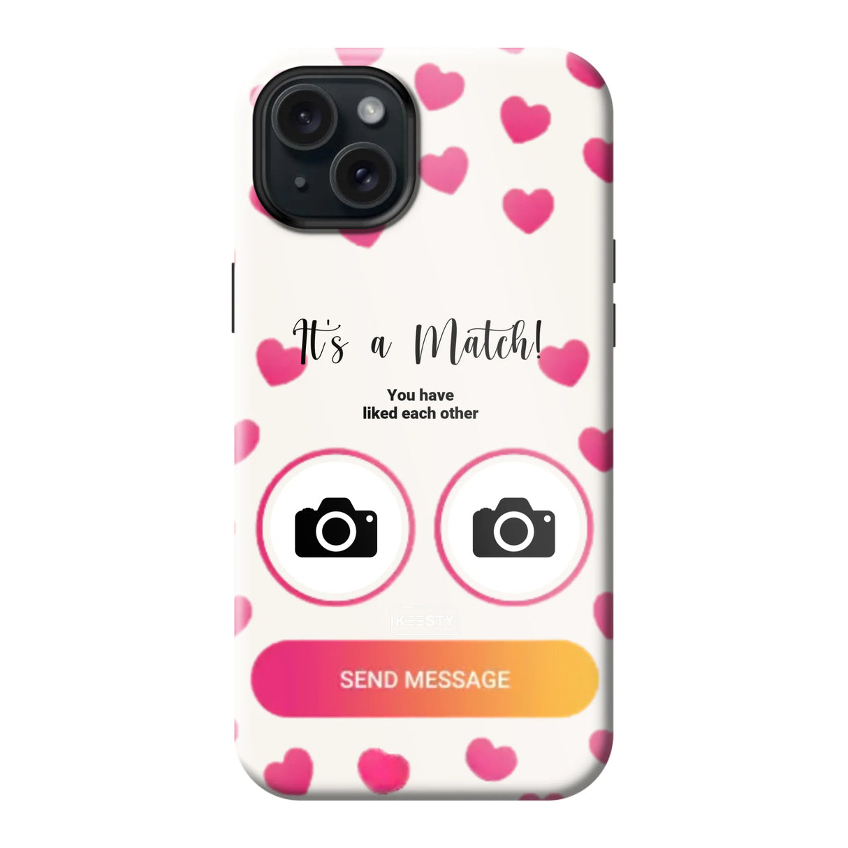 Telefoonhoesje Met Foto - It's a match - MagSafe Tough hoesje