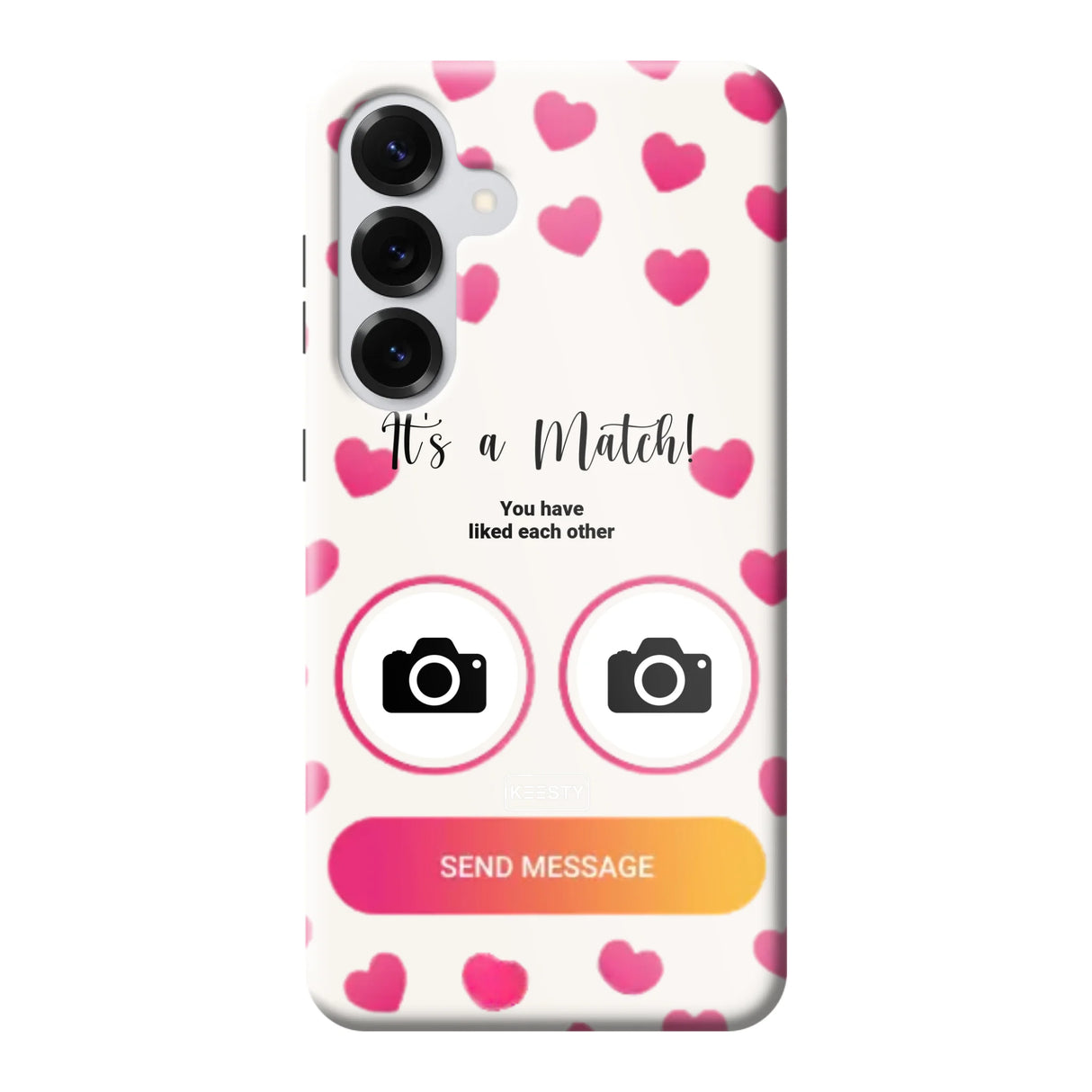Telefoonhoesje Met Foto - It's a match - Tough hoesje