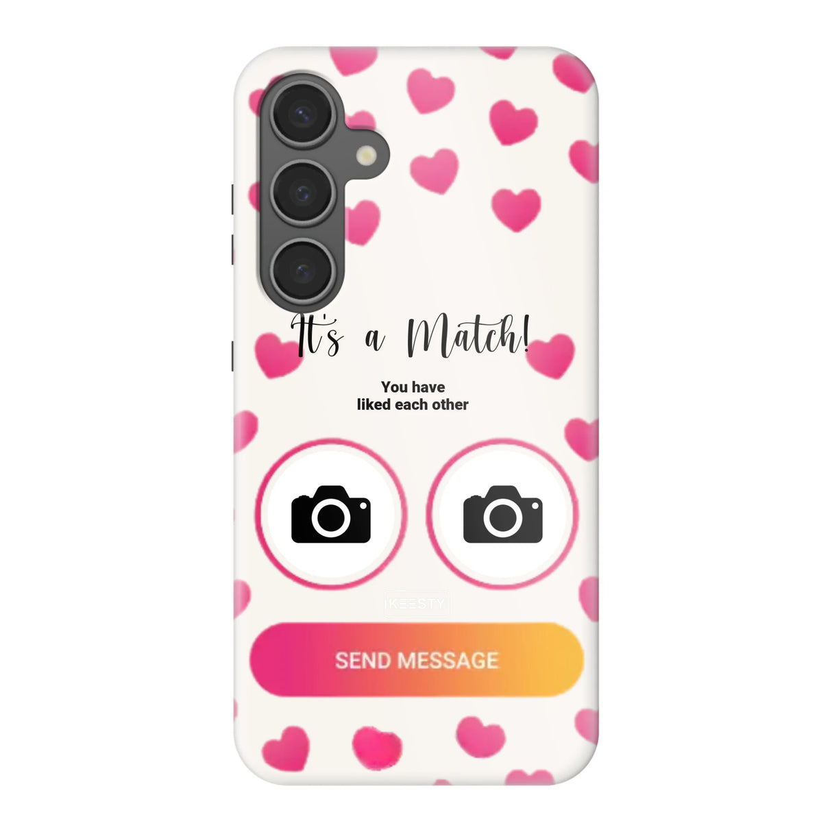 Telefoonhoesje Met Foto - It's a match - Tough hoesje
