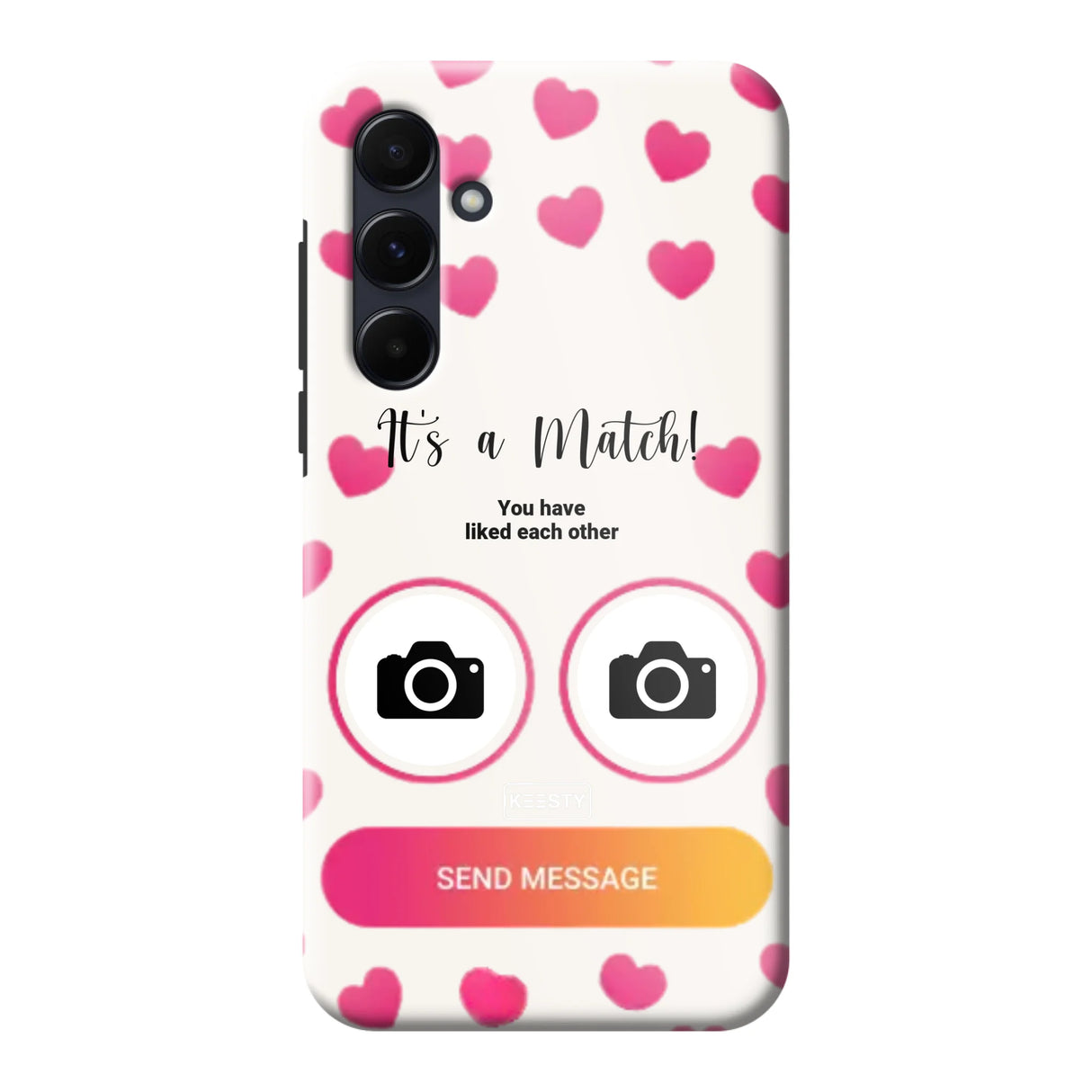 Telefoonhoesje Met Foto - It's a match - Tough hoesje