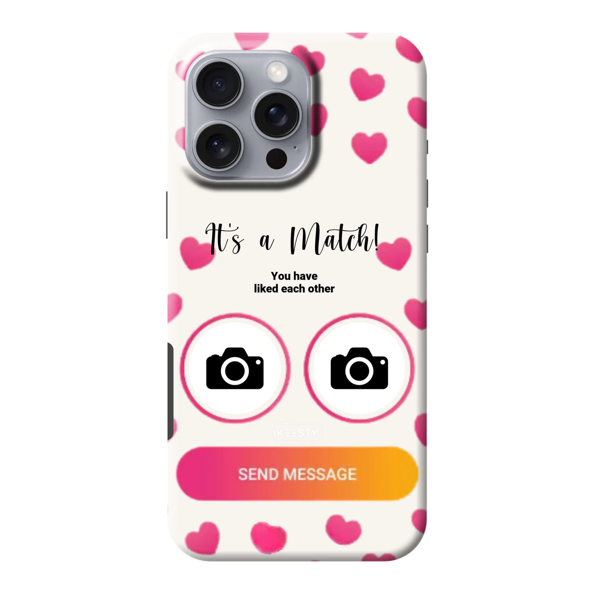 Telefoonhoesje Met Foto - It's a match - Tough hoesje