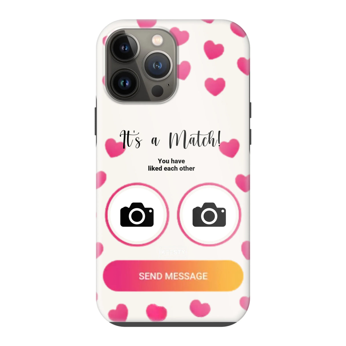Telefoonhoesje Met Foto - It's a match - Tough hoesje