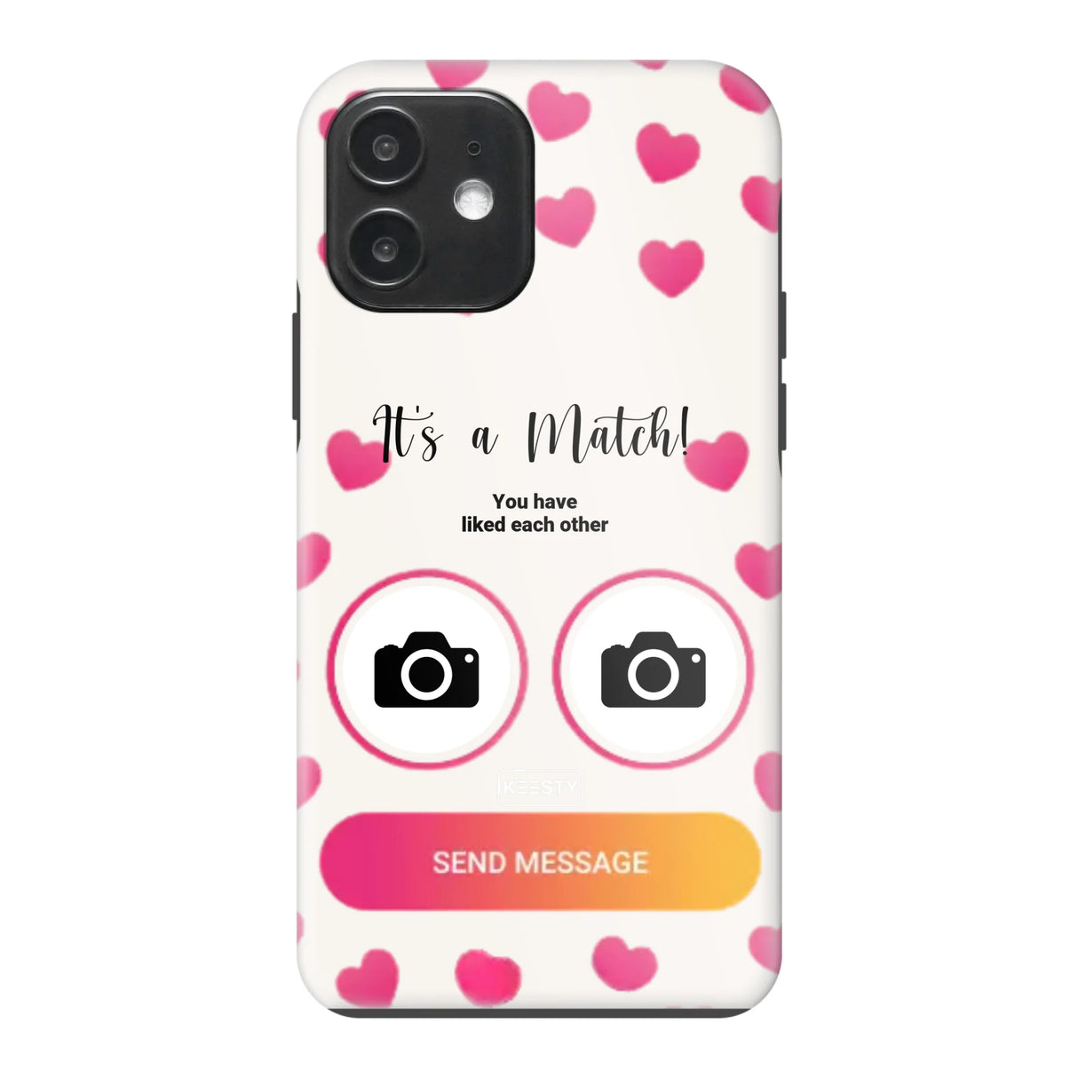 Telefoonhoesje Met Foto - It's a match - Tough hoesje