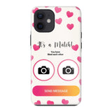 Telefoonhoesje Met Foto - It's a match - Tough hoesje