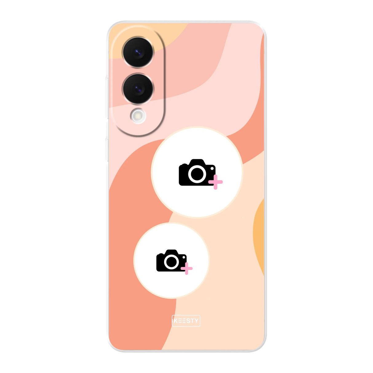 Telefoonhoesje Met Foto - Retro 2 - Soft hoesje