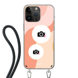 Telefoonhoesje Met Foto - Retro 2 - Hoesje met koord