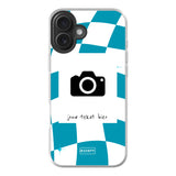 Apple iPhone 16 Plus hybrid case with magsafe back printed transparant