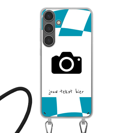 Samsung Galaxy S24 Plus Crossbody case (back printed, transparent)