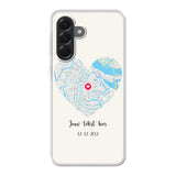 Samsung A56 soft case transparant