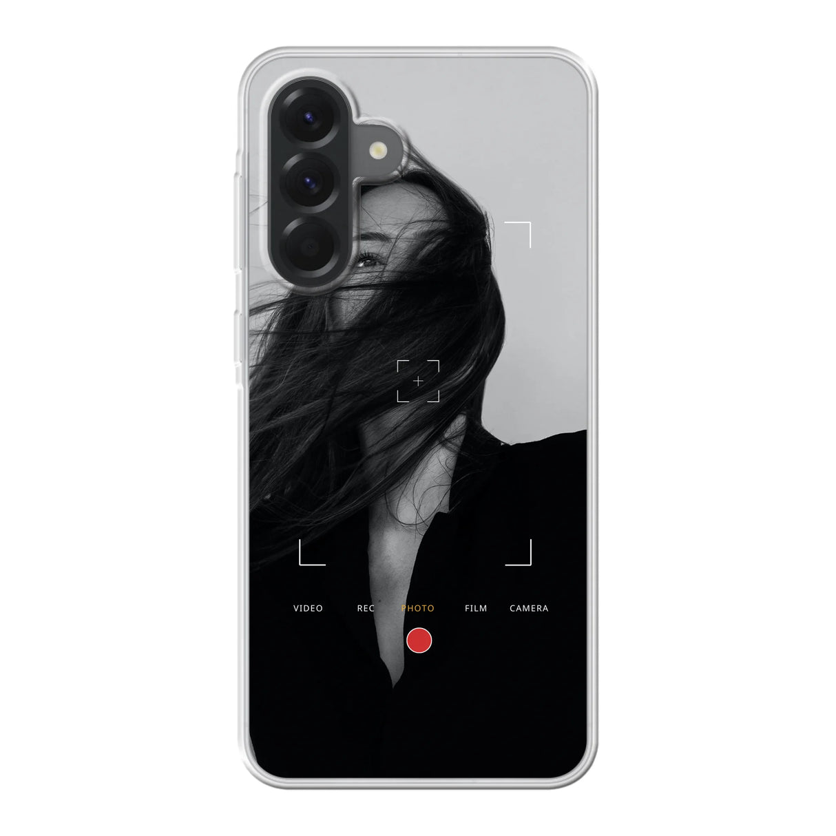 Camera frame °1 Grey - Telefoonhoesje met foto