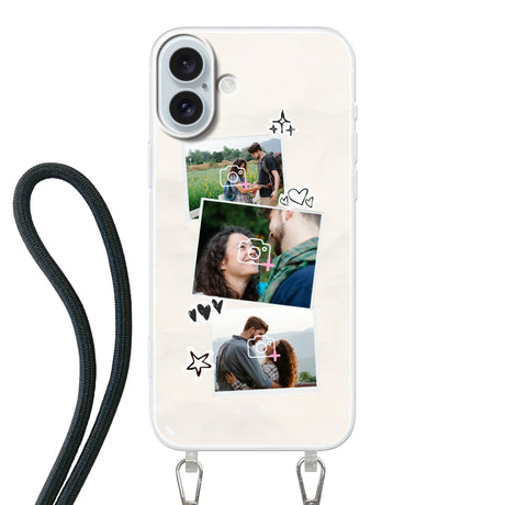 Telefoonhoesje Met Foto - Polaroid - Hoesje met koord