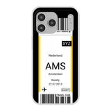 Eigen hoesje maken - Vliegticket - Soft hoesje