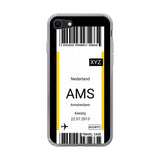Eigen hoesje maken - Vliegticket - Soft hoesje