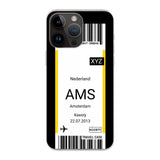 Eigen hoesje maken - Vliegticket - Soft hoesje