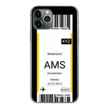 Eigen hoesje maken - Vliegticket - Soft hoesje