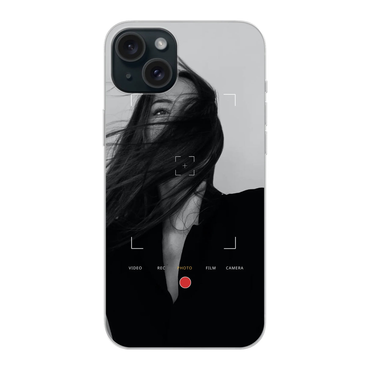 Telefoonhoesje ontwerpen Foto frame  Soft hoesje