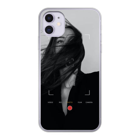 Telefoonhoesje ontwerpen Foto frame  Soft hoesje