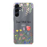 Telefoonhoesje Met Foto Maken - Bloemen - Soft hoesje