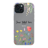 Telefoonhoesje Met Foto Maken - Bloemen - Soft hoesje