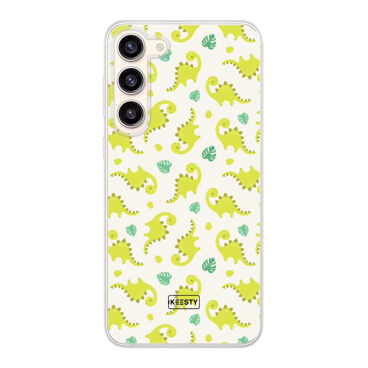 Telefoonhoesje maken - Dino - Soft hoesje