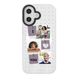 Apple iPhone 17 hybrid case with magsafe back printed transparant